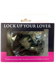 Черные меховые наручники Love с ключиками - Baile - купить с доставкой в Бийске