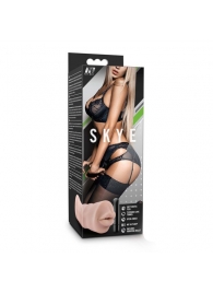 Телесный мастурбатор-ротик Skye - Blush Novelties - в Бийске купить с доставкой