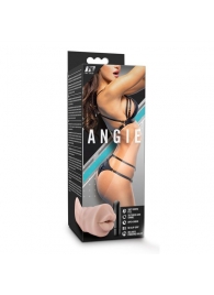 Телесный мастурбатор-ротик Angie - Blush Novelties - в Бийске купить с доставкой