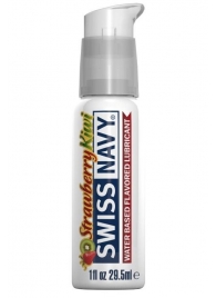 Лубрикант Swiss Navy Strawberry Kiwi Lube с ароматом клубники и киви - 29,5 мл. - Swiss navy - купить с доставкой в Бийске