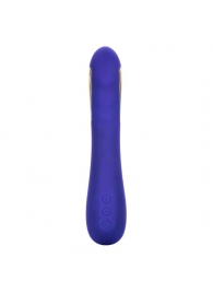 Фиолетовый вибратор с электростимуляцией Intimate E-Stimulator Petite Wand - 18,5 см. - California Exotic Novelties - купить с доставкой в Бийске