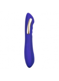 Фиолетовый вибратор с электростимуляцией Intimate E-Stimulator Petite Wand - 18,5 см. - California Exotic Novelties - купить с доставкой в Бийске