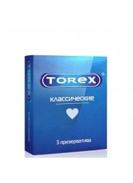 Гладкие презервативы Torex  Классические  - 3 шт. - Torex - купить с доставкой в Бийске