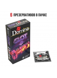 Ароматизированные презервативы DOMINO  Фруктовый слот  - 6 шт. - Domino - купить с доставкой в Бийске