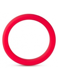 Красное эрекционное кольцо Silicone Go Pro Cock Ring - Blush Novelties - в Бийске купить с доставкой