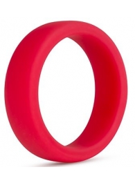 Красное эрекционное кольцо Silicone Go Pro Cock Ring - Blush Novelties - в Бийске купить с доставкой