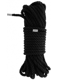 Черная веревка для бондажа BONDAGE ROPE - 10 м. - Dream Toys - купить с доставкой в Бийске