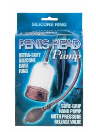 Помпа на головку фаллоса Penis Head Pump - Seven Creations - в Бийске купить с доставкой