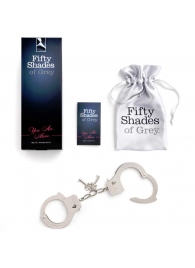 Металлические наручники Metal Handcuffs - Fifty Shades of Grey - купить с доставкой в Бийске