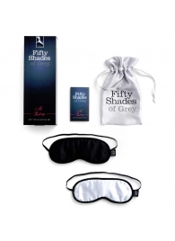 Набор из двух масок на глаза Soft Blindfold Twin Pack - Fifty Shades of Grey - купить с доставкой в Бийске