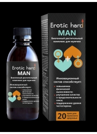 Мужской биогенный концентрат для усиления эрекции Erotic hard Man - 250 мл. - Erotic Hard - купить с доставкой в Бийске