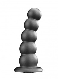 Черная насадка-плаг на харнесс PLATINUM 9 - 24 см. - LOVETOY (А-Полимер) - купить с доставкой в Бийске