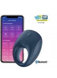 Эрекционное кольцо Satisfyer Strong One с возможностью управления через приложение - Satisfyer - в Бийске купить с доставкой