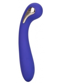 Фиолетовый вибромассажер с электростимуляцией Intimate Estim Petite G Wand - 19 см. - California Exotic Novelties - купить с доставкой в Бийске