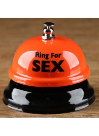 Настольный звонок RING FOR SEX - Сима-Ленд - купить с доставкой в Бийске