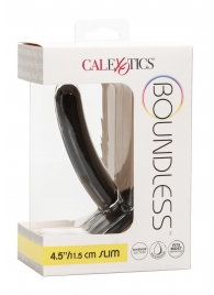 Черный анальный стимулятор Boundless 4.5” Slim Probe - 11,5 см. - California Exotic Novelties - купить с доставкой в Бийске