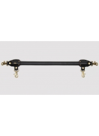 Черная распорка для ног Bound to You Faux Leather Spreader Bar - 50,8 см. - Fifty Shades of Grey - купить с доставкой в Бийске