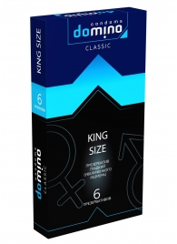 Презервативы увеличенного размера DOMINO Classic King size - 6 шт. - Domino - купить с доставкой в Бийске