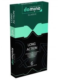 Презервативы с пролонгирующим эффектом DOMINO Classic Long action - 6 шт. - Domino - купить с доставкой в Бийске