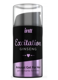 Женский возбуждающий интимный гель Excitation Ginseng - 15 мл. - INTT - купить с доставкой в Бийске