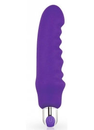 Фиолетовый вибратор Rechargeable IJOY Silicone Waver - 16,5 см. - Lovetoy