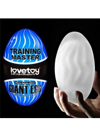 Мастурбатор-яйцо Giant Egg Climax Spirals Edition - Lovetoy - в Бийске купить с доставкой