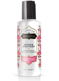 Гель-лубрикант на водной основе Divine Nectars Strawberry Dream с ароматом клубники - 150 мл. - Kama Sutra - купить с доставкой в Бийске