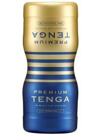 Мастурбатор TENGA Premium Dual Sensation Cup - Tenga - в Бийске купить с доставкой