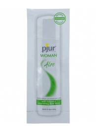 Лубрикант на водной основе pjur WOMAN Aloe - 2 мл. - Pjur - купить с доставкой в Бийске