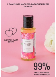 Массажное масло Pleasure Lab Delicate с ароматом пиона и пачули - 50 мл. - Pleasure Lab - купить с доставкой в Бийске