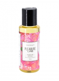 Массажное масло Pleasure Lab Delicate с ароматом пиона и пачули - 50 мл. - Pleasure Lab - купить с доставкой в Бийске