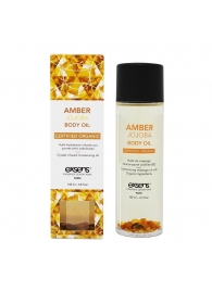Органическое массажное масло AMBER JOJOBA - 100 мл. - Exsens - купить с доставкой в Бийске