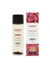 Органическое массажное масло GARNET ARGAN - 100 мл. - Exsens - купить с доставкой в Бийске