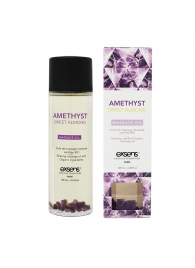 Органическое массажное масло AMETHYST SWEET ALMOND - 100 мл. - Exsens - купить с доставкой в Бийске