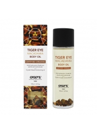Органическое массажное масло TIGER EYE MACADAMIA - 100 мл. - Exsens - купить с доставкой в Бийске