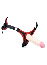 Пояс унисекс UNISEX Style с 2 насадками - LOVETOY (А-Полимер) - купить с доставкой в Бийске