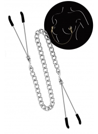 Регулируемые зажимы для сосков Sweet Caress Nipple Chain - Sweet Caress - купить с доставкой в Бийске