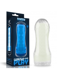 Светящийся в темноте мастурбатор Lumino Play Masturbator Ribbed - Lovetoy - в Бийске купить с доставкой