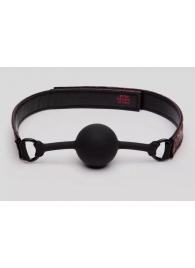 Кляп-шар на двусторонних ремешках Reversible Silicone Ball Gag - Fifty Shades of Grey - купить с доставкой в Бийске