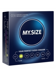 Презервативы MY.SIZE размер 49 - 3 шт. - My.Size - купить с доставкой в Бийске