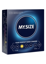 Презервативы MY.SIZE размер 53 - 3 шт. - My.Size - купить с доставкой в Бийске