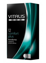 Контурные презервативы VITALIS PREMIUM comfort plus - 12 шт. - Vitalis - купить с доставкой в Бийске