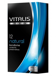 Классические презервативы VITALIS PREMIUM natural - 12 шт. - Vitalis - купить с доставкой в Бийске