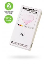 Супертонкие презервативы Masculan Pur - 10 шт. - Masculan - купить с доставкой в Бийске