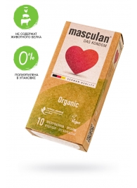 Экологически чистые презервативы Masculan Organic - 10 шт. - Masculan - купить с доставкой в Бийске