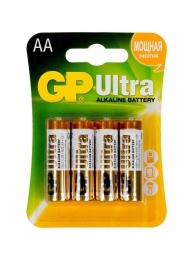 Батарейки алкалиновые GP Ultra Alkaline AA/LR6 - 4 шт. - Элементы питания - купить с доставкой в Бийске