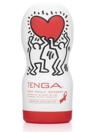 Мастурбатор Keith Haring Cup Deep Throat - Tenga - в Бийске купить с доставкой