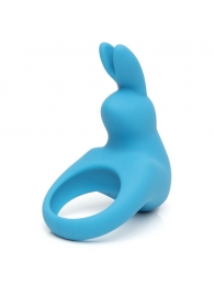 Голубое эрекционное виброкольцо Happy Rabbit Rechargeable Rabbit Cock Ring - Happy Rabbit - в Бийске купить с доставкой