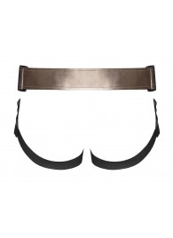 Бронзовый пояс для насадок Curious Harness - Strap-on-me - купить с доставкой в Бийске