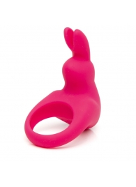 Розовое эрекционное виброкольцо Happy Rabbit Rechargeable Rabbit Cock Ring - Happy Rabbit - в Бийске купить с доставкой